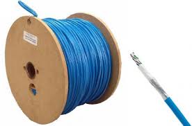 Cable UTP, Cat. 5e, Retardante a flama, CM, Blindaje (F/UTP), Bobina 305m. Mod: 664445-15