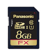 Tarjeta Panasonic de memoria SD tipo S para VM, de 200 horas de grabación. Mod. KX-NS5135X