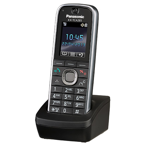 Teléfono Inalámbrico DECT compacto y ligero para entornos altamente activos. Mod. KX-TCA285