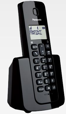 Telefóno inalámbrico Panasonic, sencillo y compacto DECT con pantalla y Caller ID. Mod. KX-TGB110