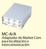 Adaptador de Market-Com Aiphon para localizacion e intercomu