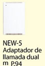 Adaptador de llamada dual Aiphon  Mod:NEW-5