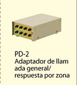 Adaptador de llamada general /respuesta por zona Aiphone  Mo