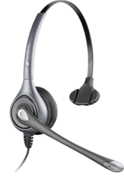 Diadema monoaural Plantronics para aviación Mod.: MS250